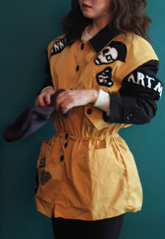 yellow safari jacket  (단독주문시 빠른배송★)